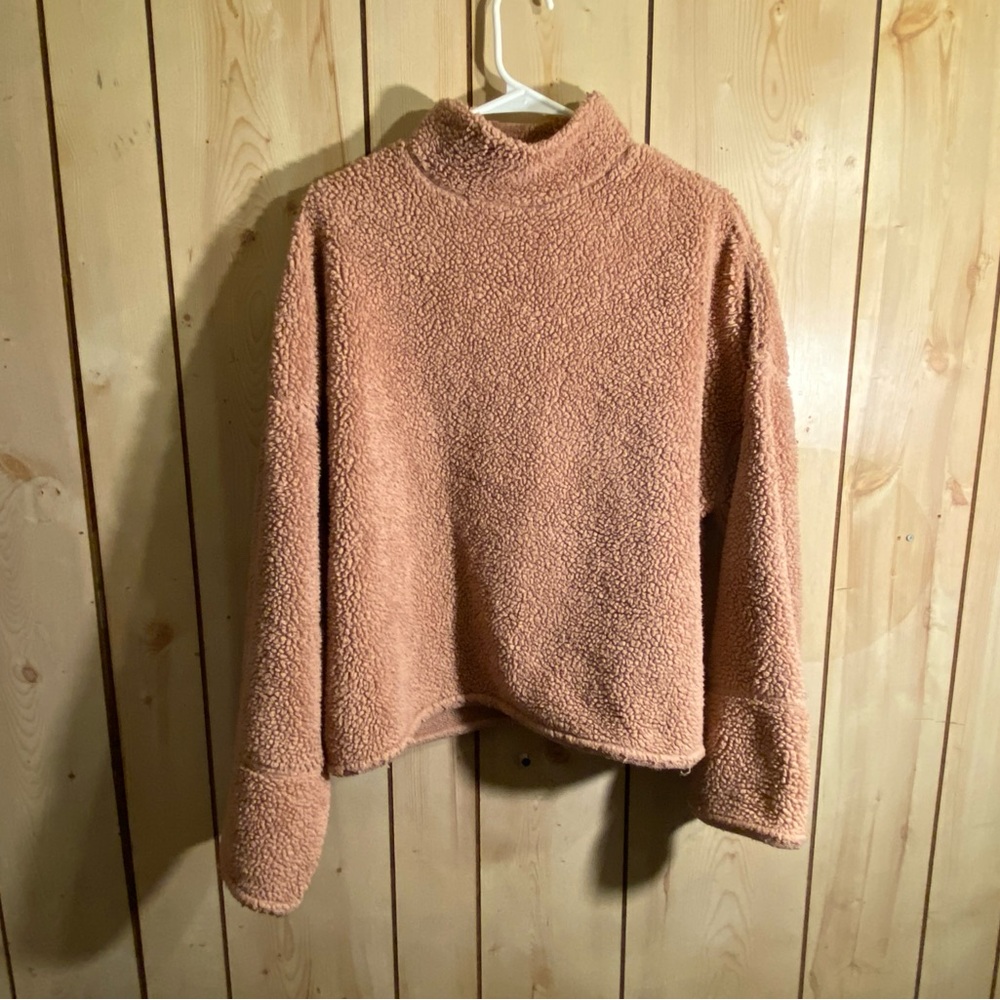 Brooklyn Cloth Cozy Tan Turtleneck Sweater